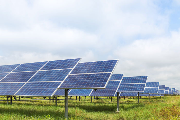 Solar-Panels-on-a-Cloudy-Day